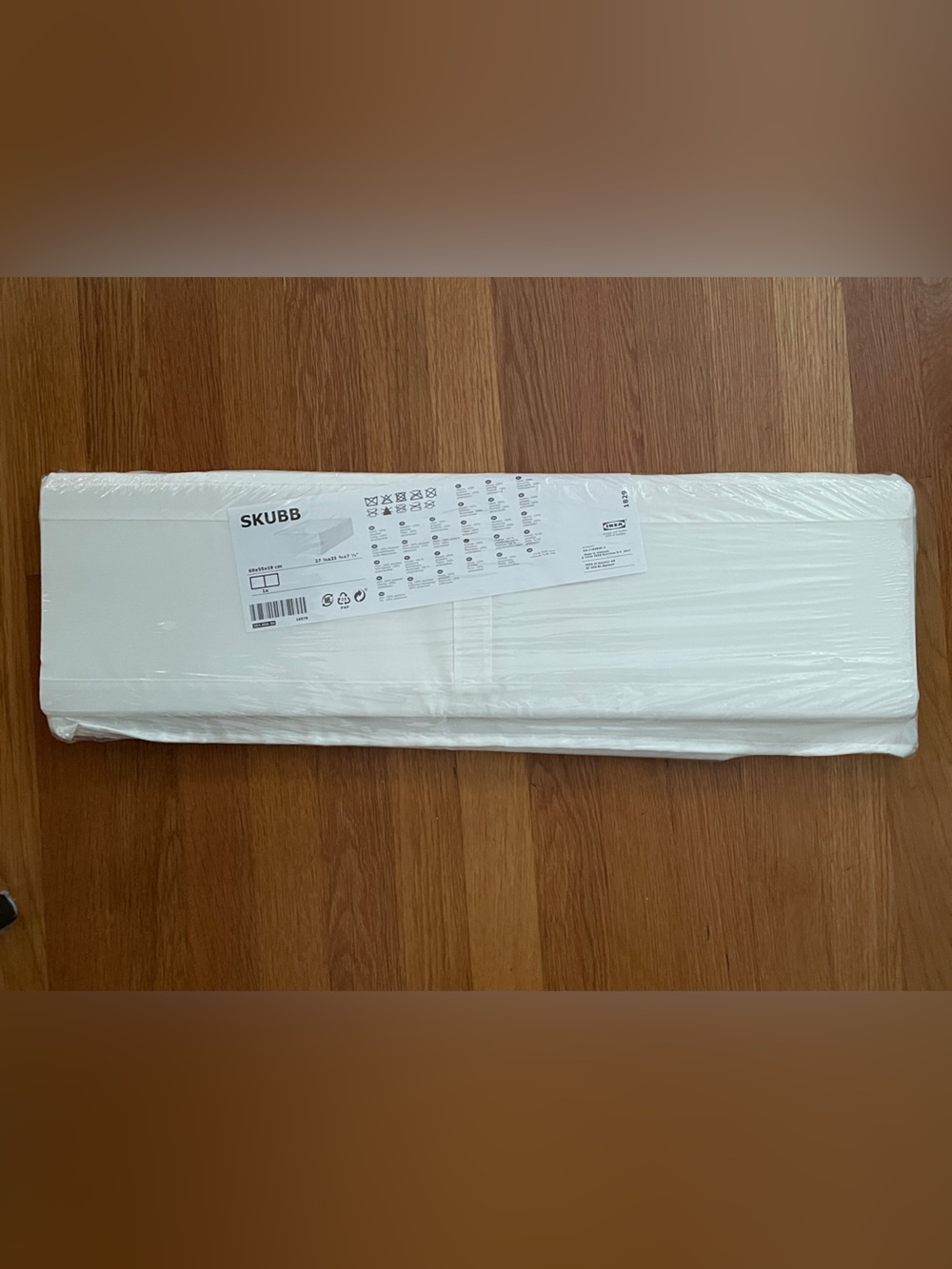 IKEA SKUBB White under bed Storage organizer